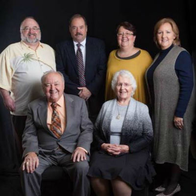 Photo: Loren Sutton (front left) loves his family!