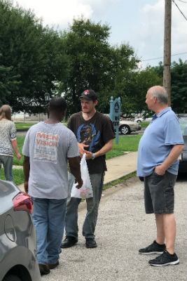 Photo: Taking it to the Streets - food for body and soul.
