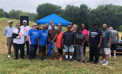 Photo: Detroit-area pastors and leaders together in July.