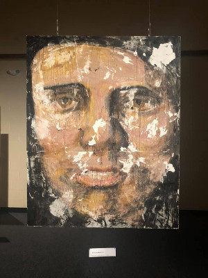 Image of a portrait of a martyr. Credit: Julia Armstrong.